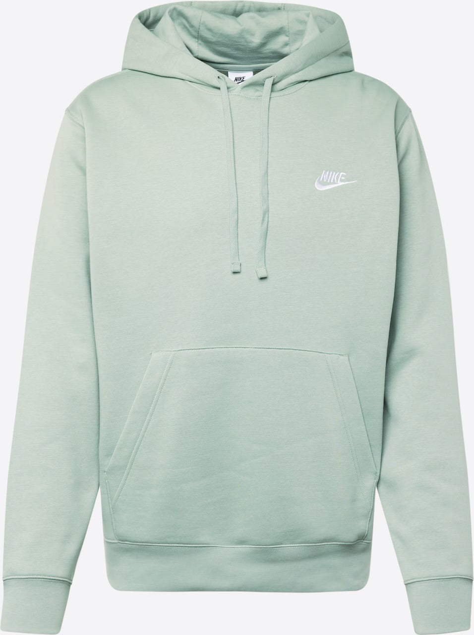 FELPA CON CAPPUCCIO IN PILE NIKE SPORTSWEAR CLUB - MINT BV2654-310