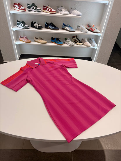 Vestito di maglina Adidas FOOTIE FUCSIA