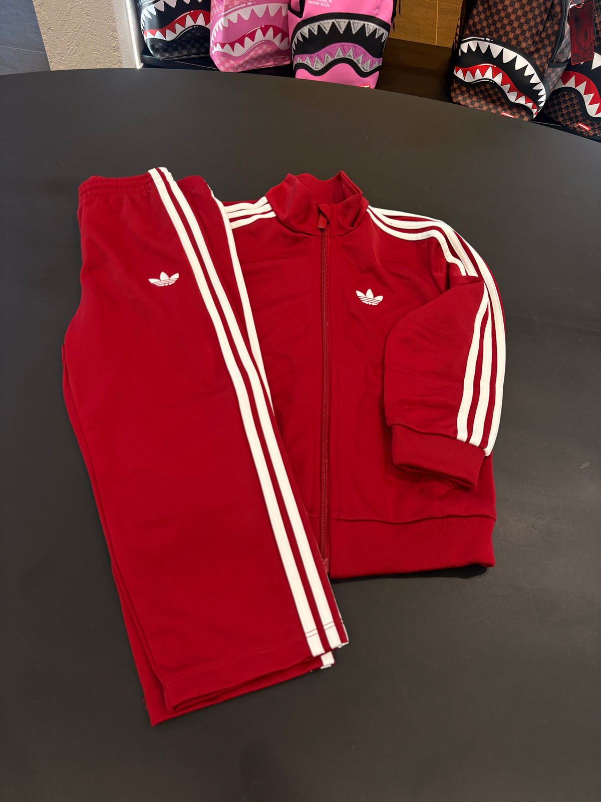 Tuta kids Adidas bordeaux baby