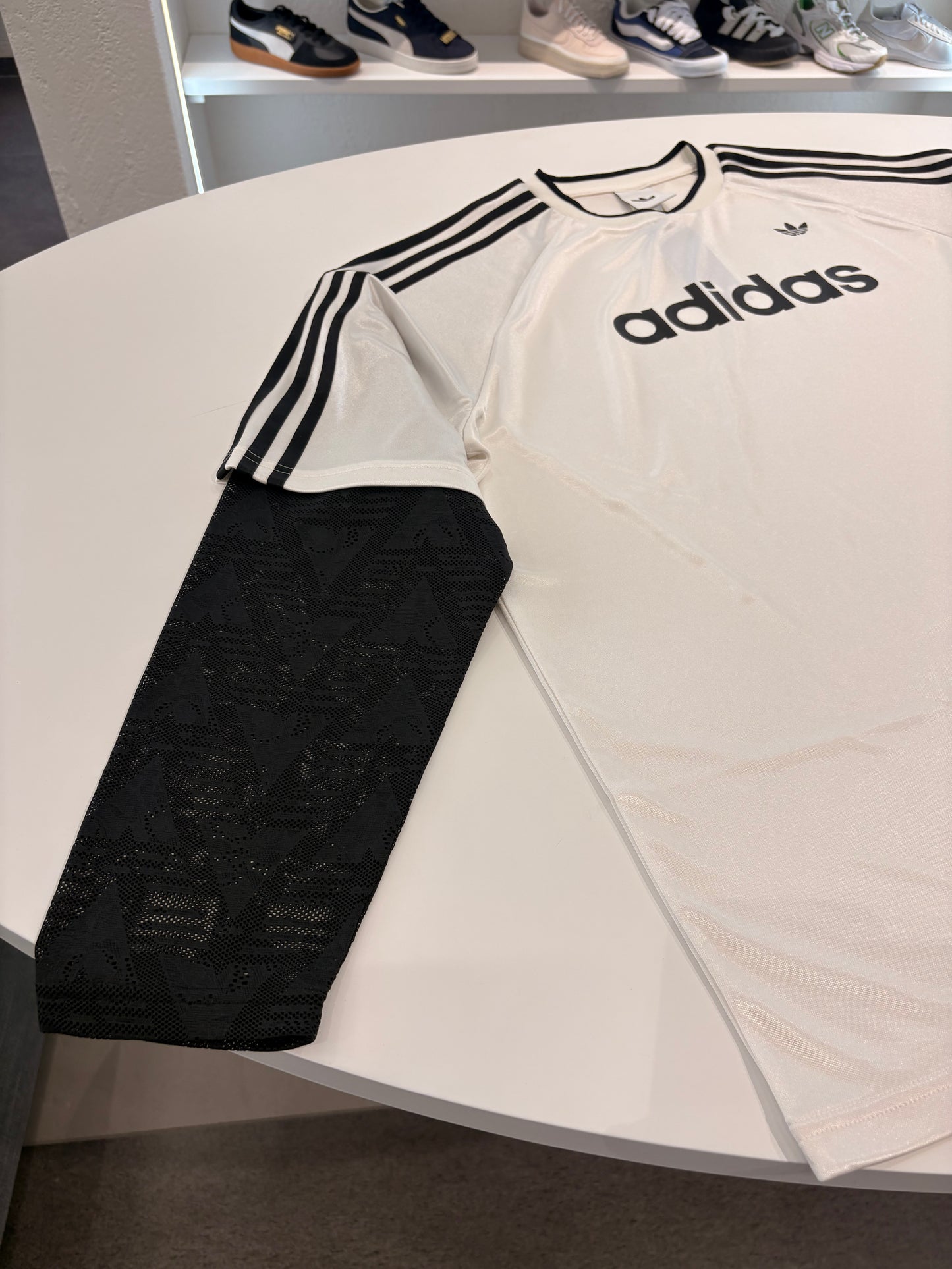 T-shirt adidas lace Jersey long sleeve