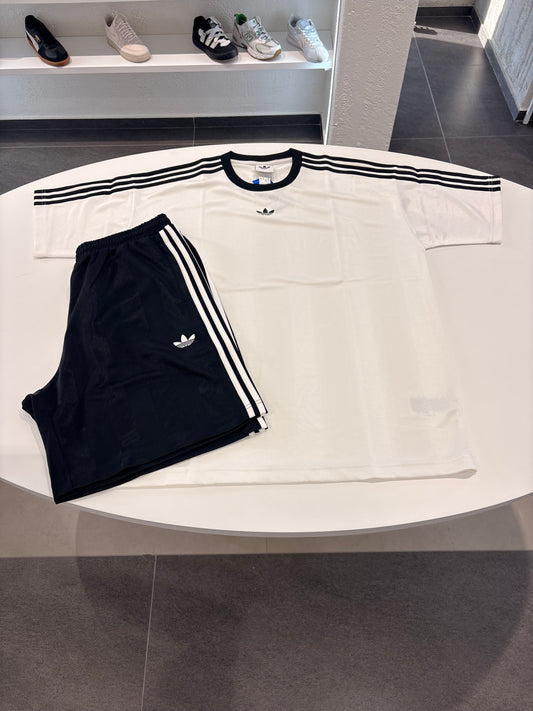 Coordinato Jersey Adidas Originals black/white