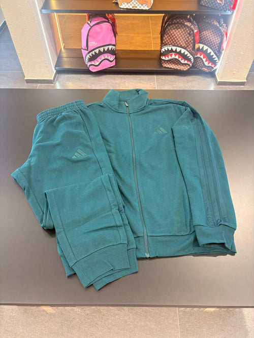 Tuta Adidas uomo verde petrolio
