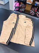 Tuta Adidas woven microfibra beige
