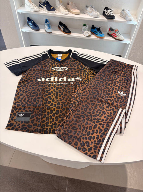 Coordinato adidas Leopard spalla 3lines black