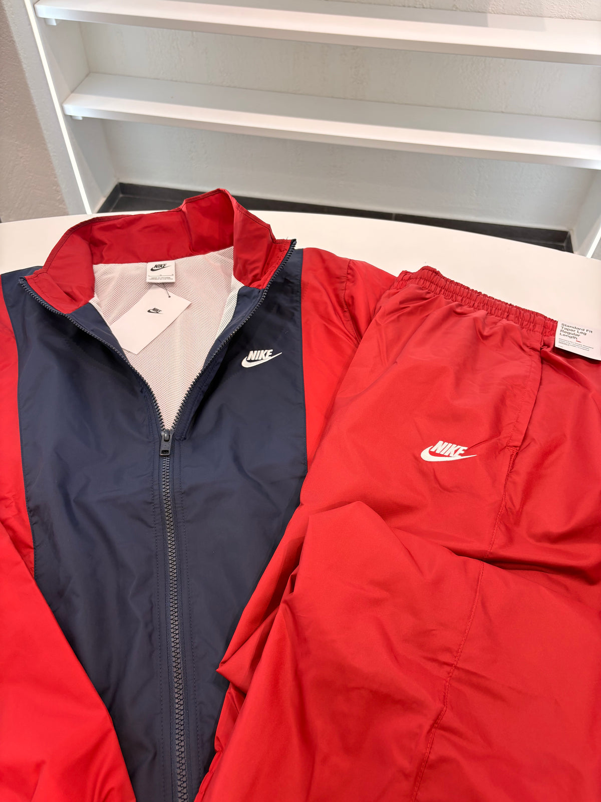 Tuta Nike antivento Red/Blue