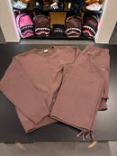 Tuta Nike prima linea unisex brown fondo largo plus elastico regolabile