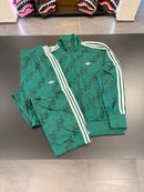 Tuta monogram firebird Adidas Green
