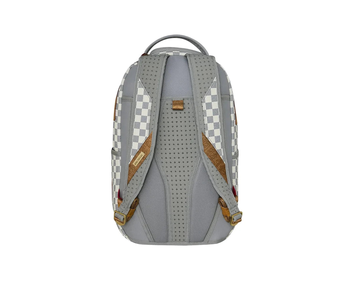 Zaino Sprayground Embossed Cream Check Backpack