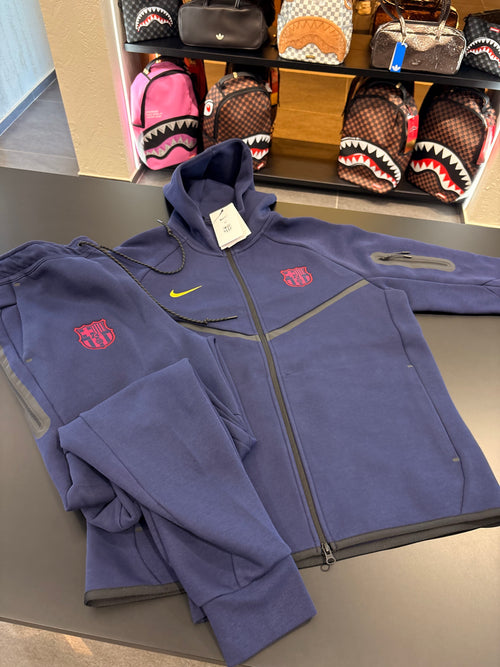 Tuta Nike tech Barcellona blu