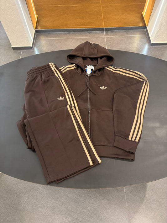Tuta Adidas Spacer Baggy track brown/bronze