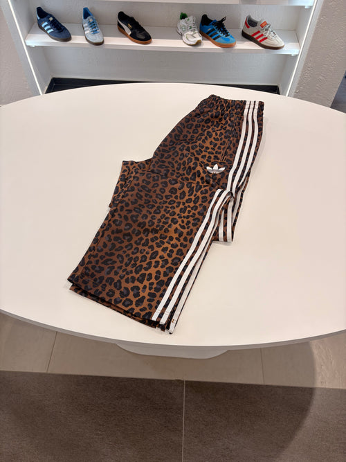 Pantalone tuta Adidas Leopard fondo zip regolabile
