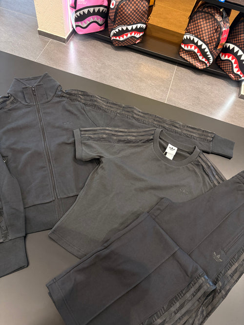 Cordset Adidas in pizzo black