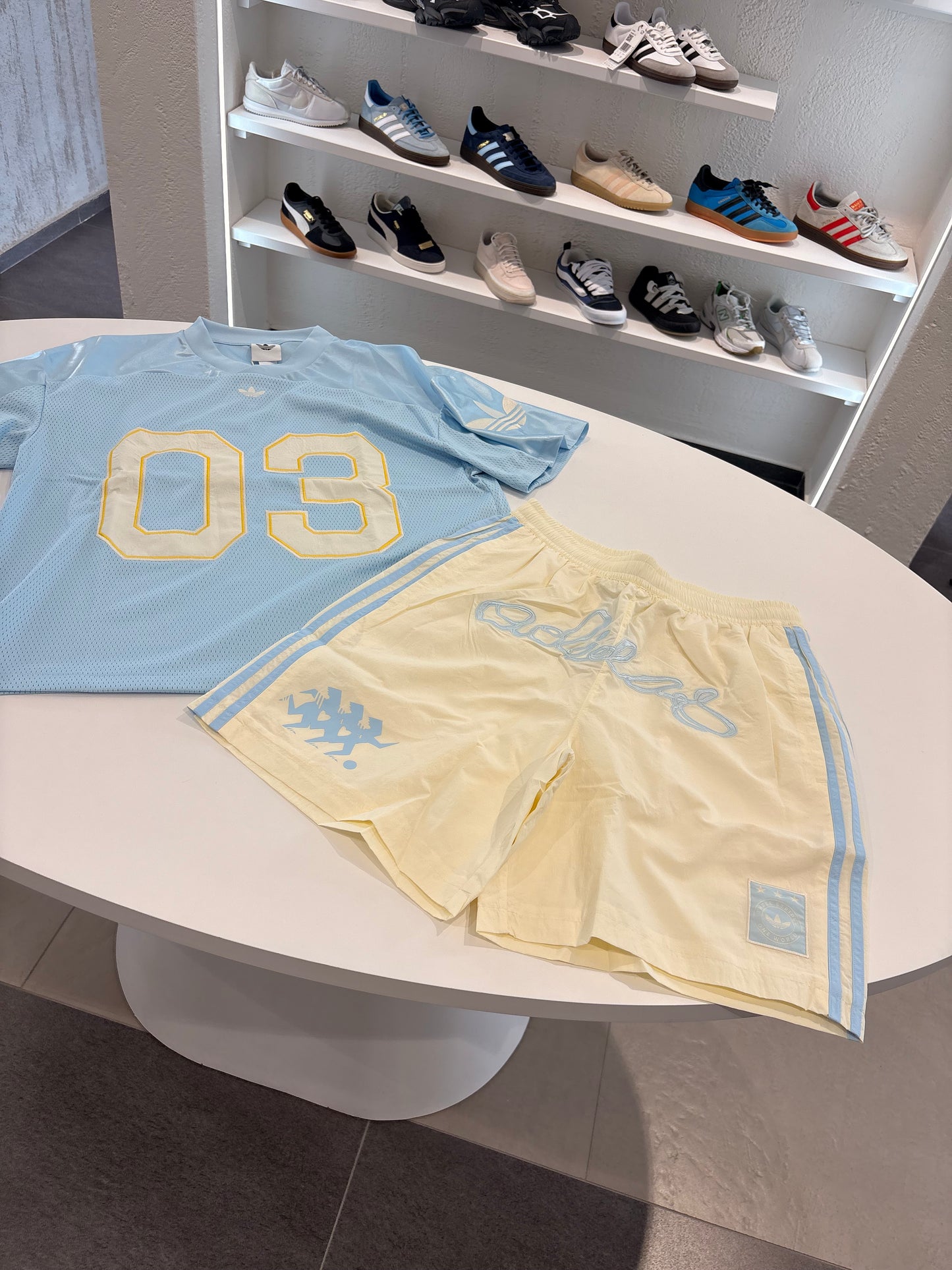 Coordinato Adidas ONE WORLD AZZURRO