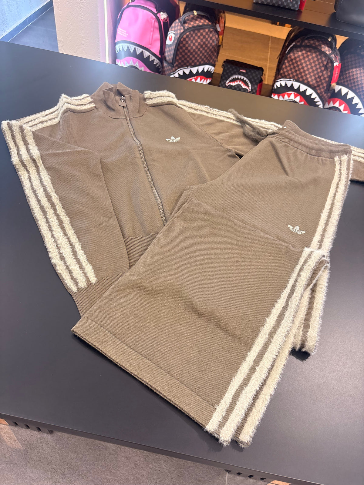 Tuta Adidas firebird 3lines peluche