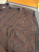 Tuta monogram firebird Adidas brown
