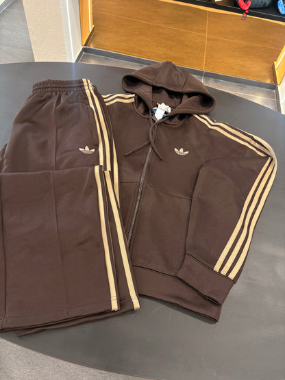 Tuta Adidas Spacer Baggy track brown/bronze