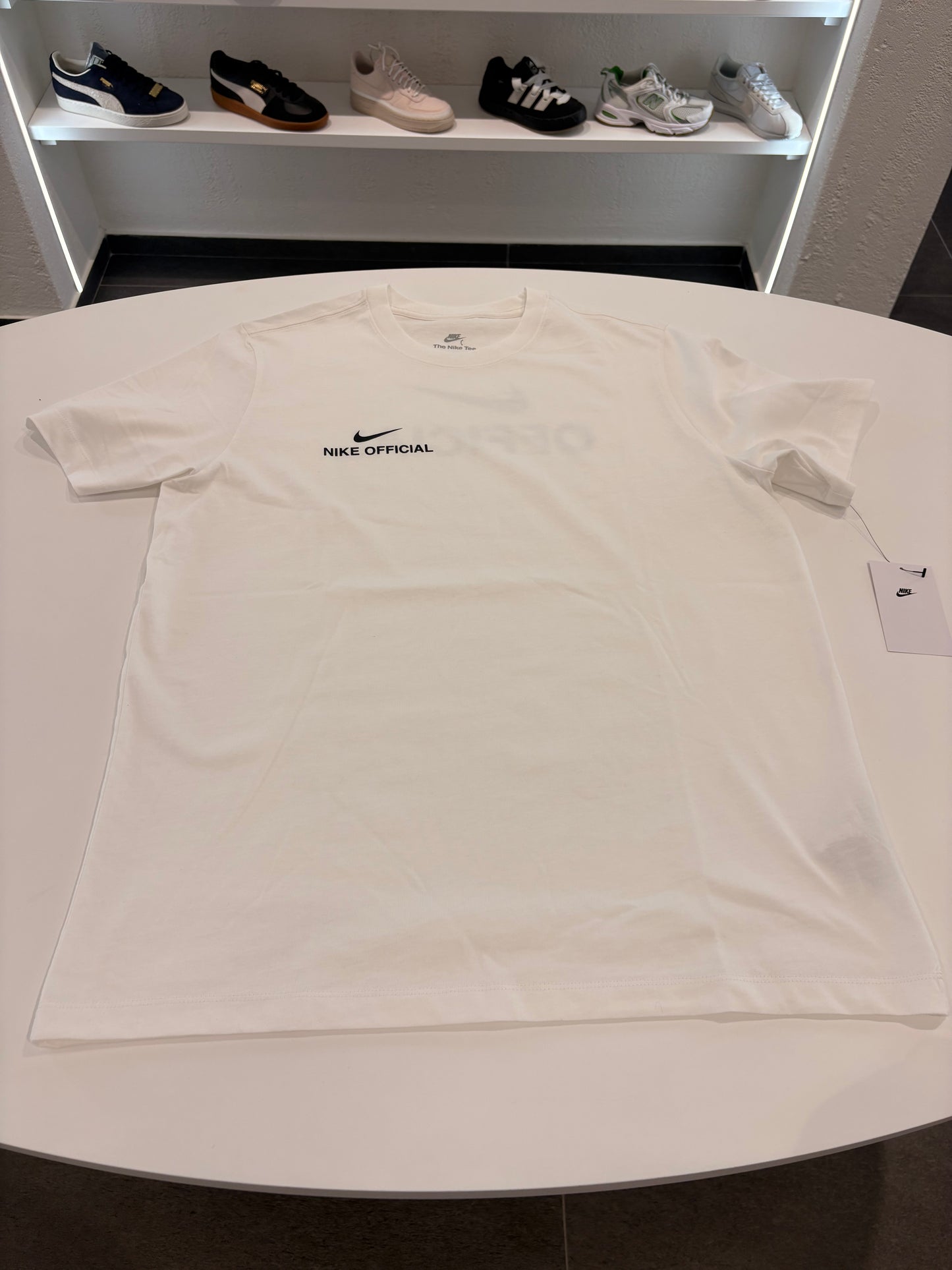 T-shirt Nike official white