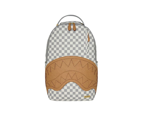 Zaino Sprayground Embossed Cream Check Backpack