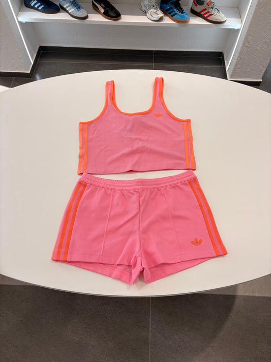 Coordinato Adidas canotta pink/orange