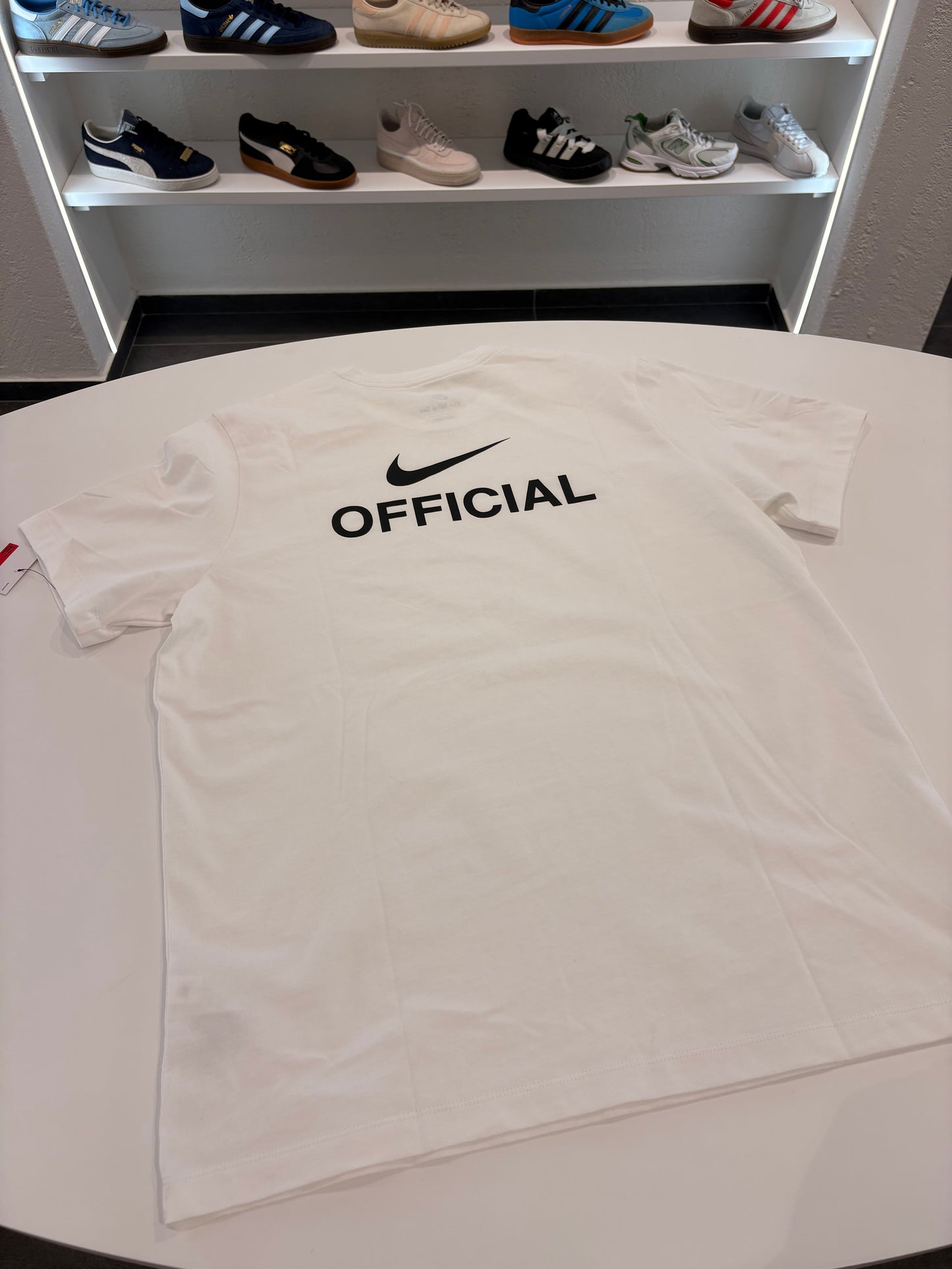 T-shirt Nike official white