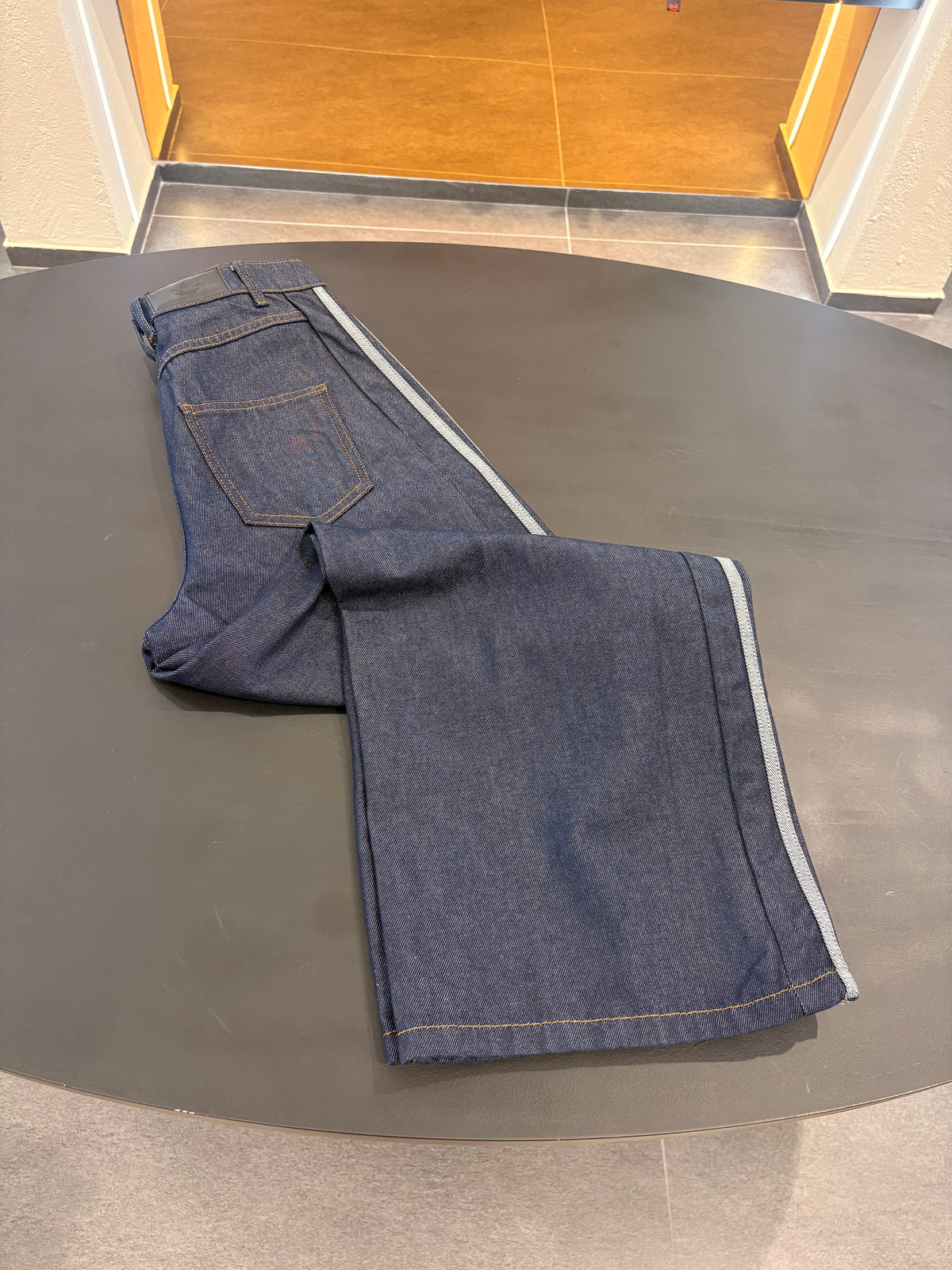 Pant jeans Adidas wide leg indigo/denim