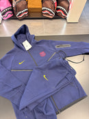 Tuta Nike tech Barcellona blu