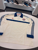 Polo Adidas basket 3lines blu