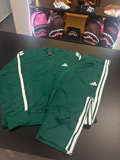 Tuta Adidas donna 3s fleece verde