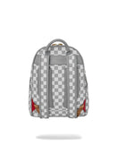 Zainetto embossed cream check SAVAGE