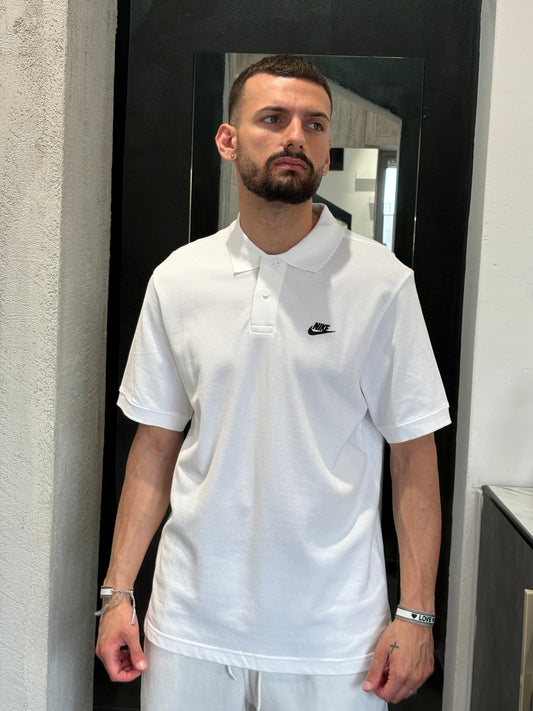 Polo Nike bianca